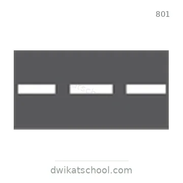 شاخصة المرور رقم 801