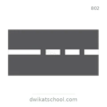 شاخصة المرور رقم 802