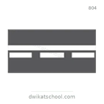 شاخصة المرور رقم 804