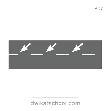 شاخصة المرور رقم 807