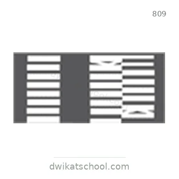 شاخصة المرور رقم 809